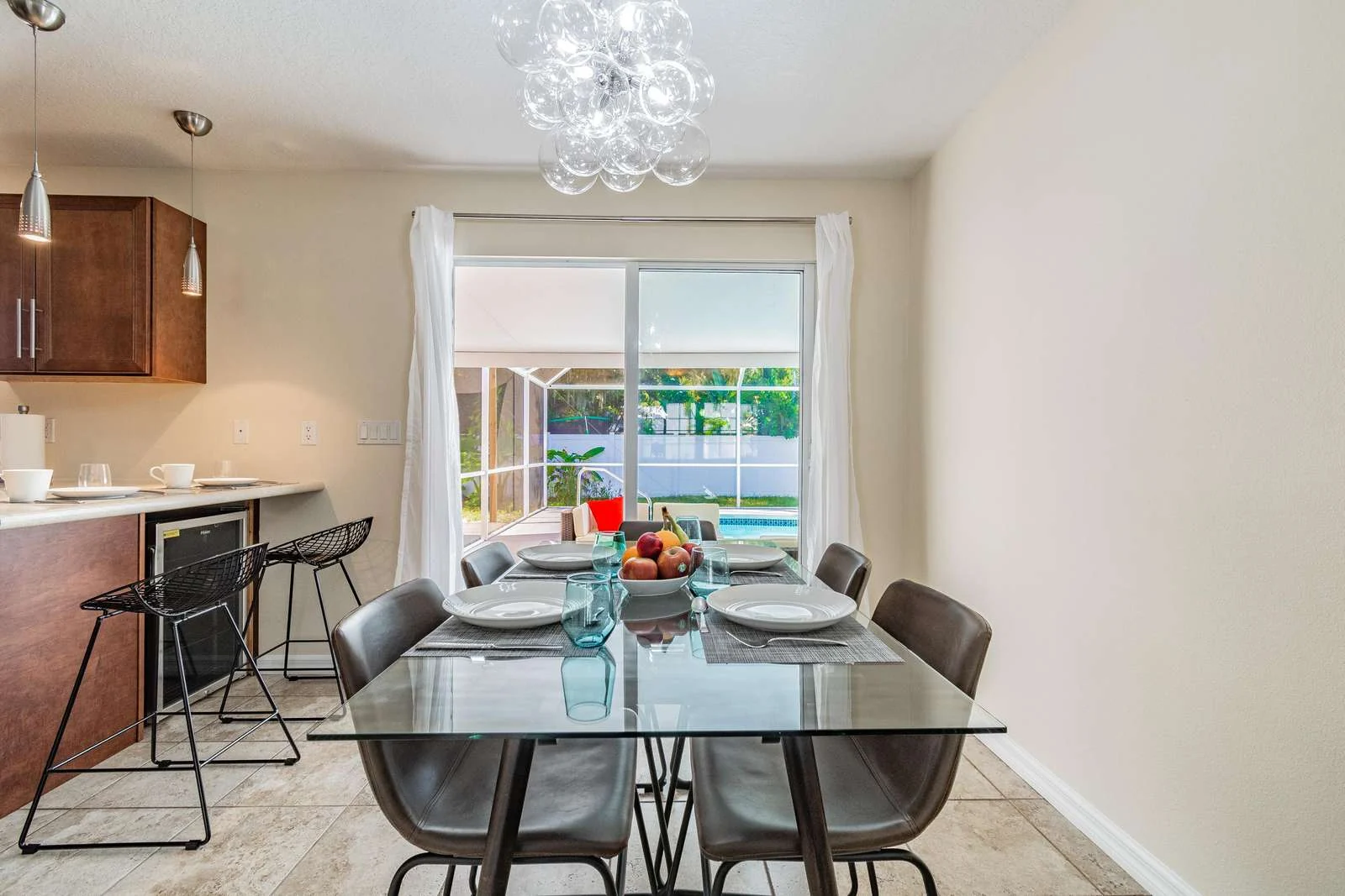 Dining area