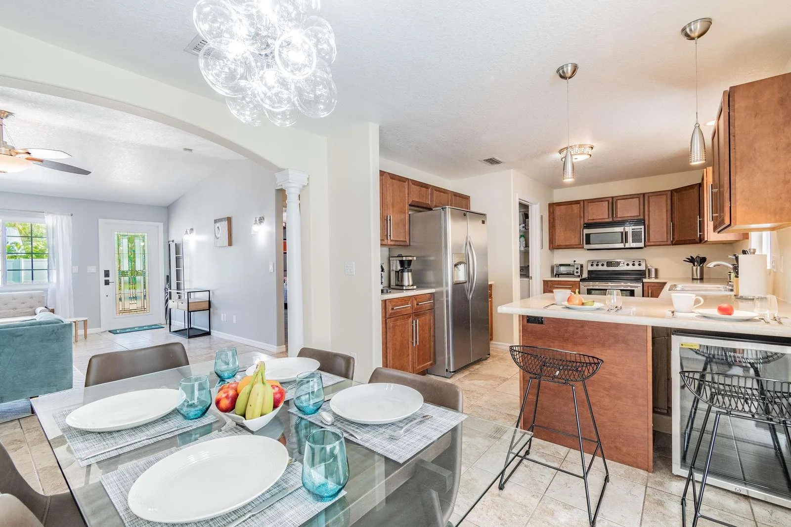 Open kitchen